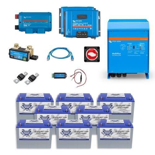 (image for) Battle Born Batteries, SB121619, Sailboat 12V Kit - 800Ah
