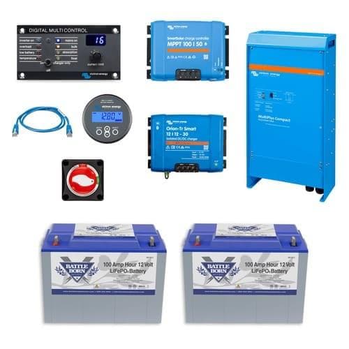 (image for) Battle Born Batteries, TC200, Truck Camper Kit - 200Ah