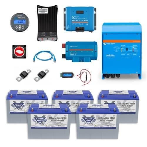 (image for) Battle Born Batteries, TC500, Truck Camper Kit - 500Ah