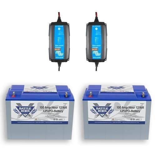 (image for) Battle Born Batteries, TM24100, Trolling Motor 100Ah Kit - 24V