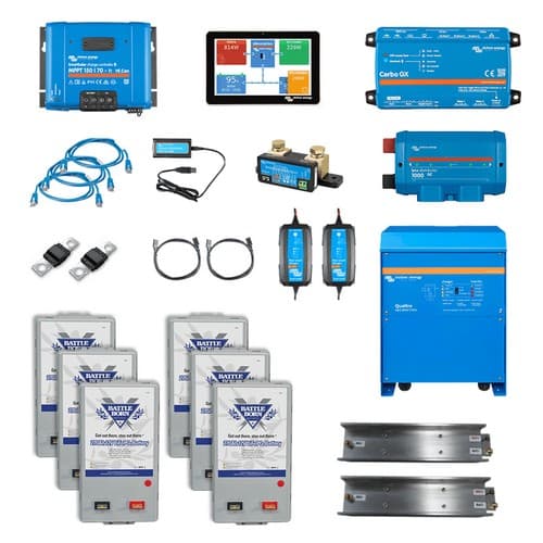 (image for) Battle Born Batteries, SB121620, Sailboat 12V 8D Kit - 1620Ah