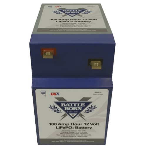 Battle Born BB10012 100Ah 12V LiFePO4 Lithium Deep Cycle Battery