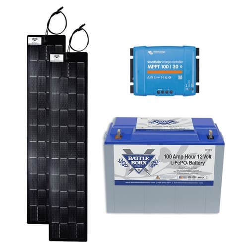 (image for) Battle Born Batteries, BBS105301, 210W 100Ah Kit