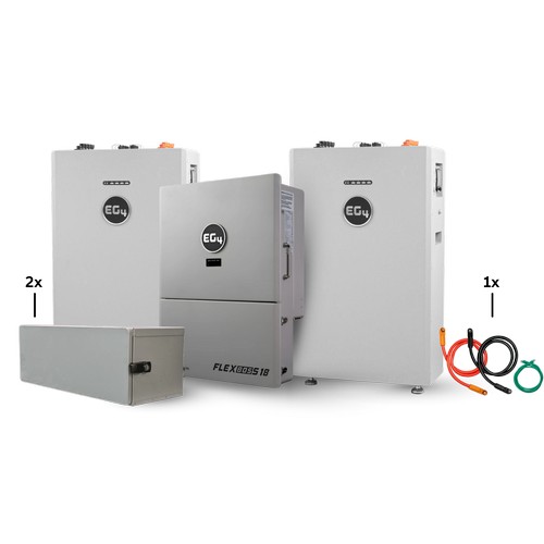 (image for) BigBattery, K0287, EG4 WallMount 314Ah All-Weather Battery + FLEXBOSS18, 2x 314Ah All-Weather + 1x FlexBOSS18