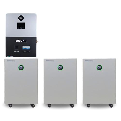 (image for) BigBattery, K0157, Nexus + EG4 6000XP, 1x 6000XP + 3x NEXUS