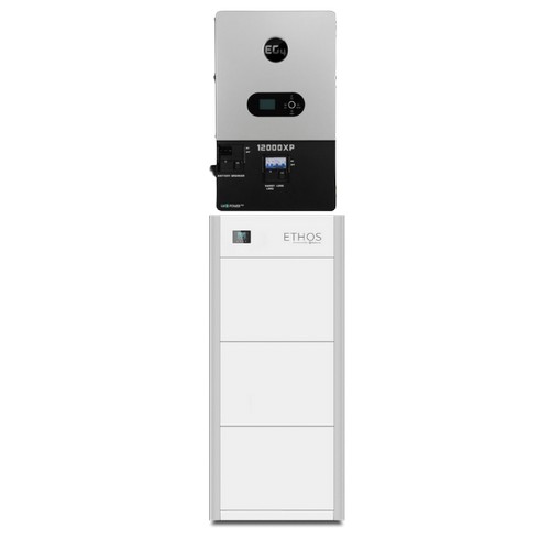 (image for) BigBattery, K0184, ETHOS Battery & 12000XP V2 Inverter | 10.24 - 92.16kWh | Off- Grid System, 1x 12000XP + 3x ETHOS