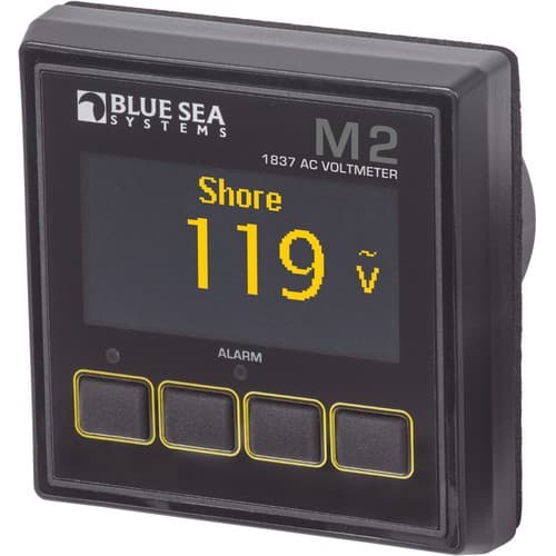 Blue sea systems Ampèremètre analogique courant continu 0-50A, Shunt  externe 8022-BSS - Comptoir Nautique