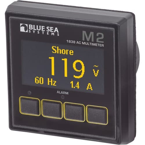 Blue Sea Systems - Ampèremètre dc 0–25 Ampères avec shunt interne - 8005  BLUE SEA SYSTEMS BS-8005 
