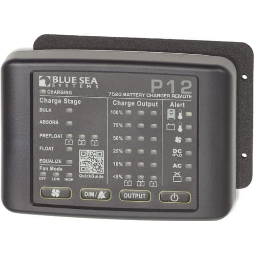 (image for) Blue Sea Systems, 7520, P12 Battery Charger LED Remote