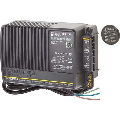 (image for) Blue Sea Systems, 7603, 10A BatteryLink Charger - Bare Wire (European)