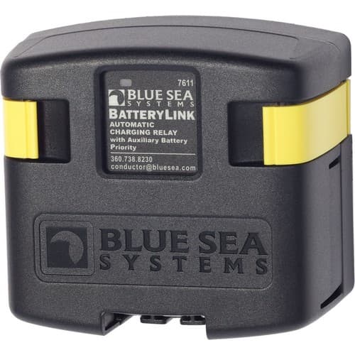 (image for) Blue Sea Systems, 7611, BatteryLink Automatic Charging Relay - 12V/24V DC 120A