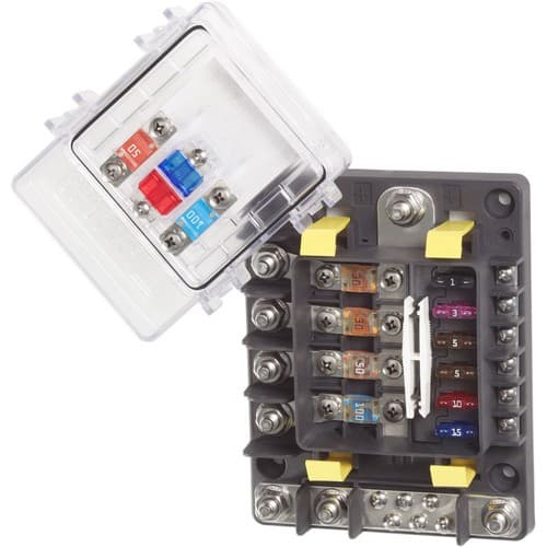 (image for) Blue Sea Systems, 7748, SafetyHub 150 Fuse Block