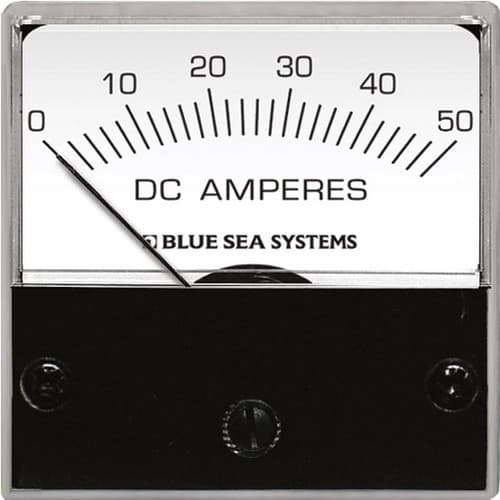 (image for) Blue Sea Systems, 8041, DC Micro Ammeter - 0 to 50A with Shunt