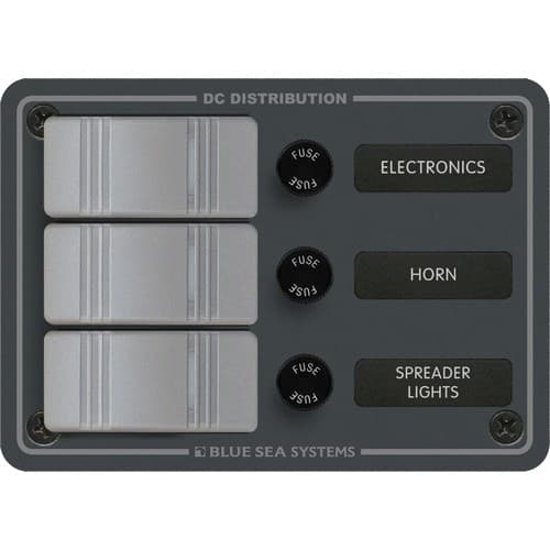(image for) Blue Sea Systems, 8054, 3 Position-Slate Gray