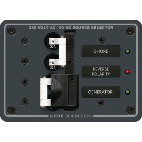(image for) Blue Sea Systems, 8161, AC Toggle Source Selector [European]