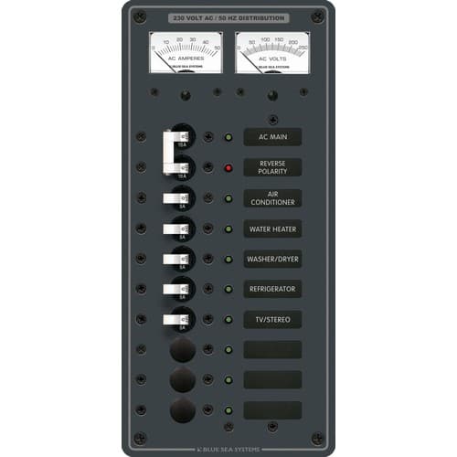 thumbnail image 2 of Blue Sea Systems 6337 AC Rotary Switch - OFF + 2 Positions 2 of 9