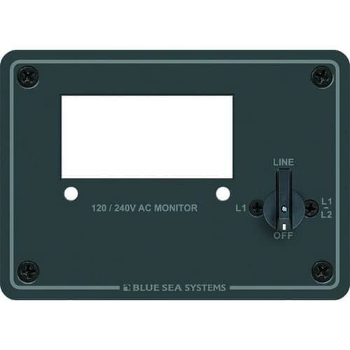 (image for) Blue Sea Systems, 8410, AC Digital Meter Panel - 240V AC