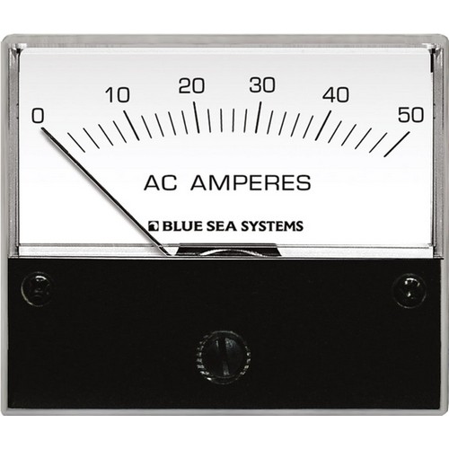 (image for) Blue Sea Systems, 9630, AC Ammeter - 0 to 50A with Coil 