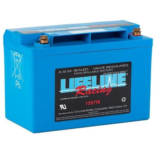 (image for) Lifeline, LL-1257TB, AGM Racing Battery