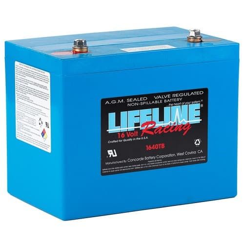 (image for) Lifeline, LL-1640TB, AGM Racing Battery
