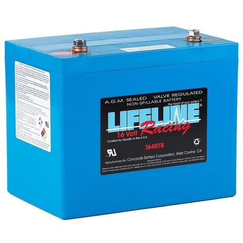 (image for) Lifeline Batteries, LL-1640TB, AGM Racing Battery