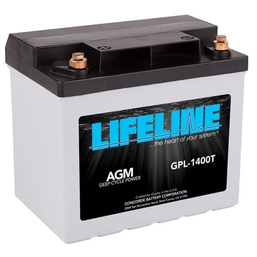 (image for) Lifeline, GPL1400-T, AGM Battery