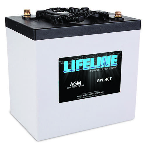 (image for) Lifeline Batteries, GPL4CT-2V, AGM Battery