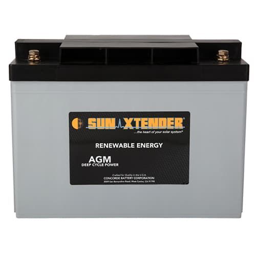 (image for) Sun Xtender, PVX-1040T, AGM Deep Cycle Solar Battery