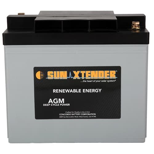 (image for) Sun Xtender, PVX-1380T, AGM Deep Cycle Solar Battery