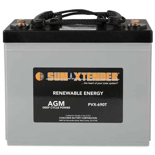 (image for) Sun Xtender, PVX-690T, AGM Deep Cycle Solar Battery