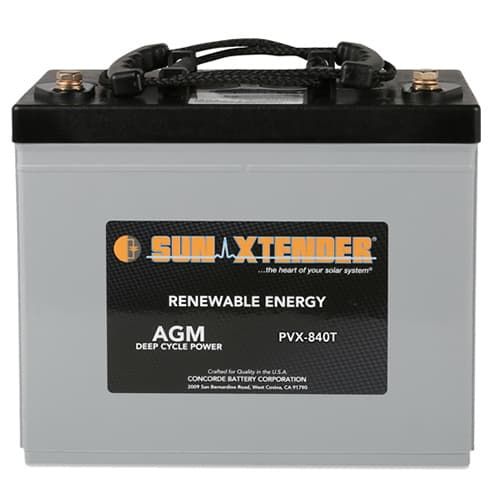 (image for) Sun Xtender, PVX-840T, AGM Deep Cycle Solar Battery