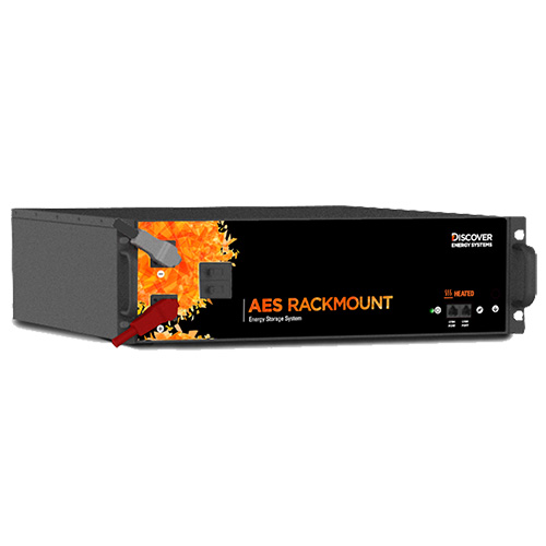 (image for) Discover Battery, 48-48-5120-H, AES Rackmount Battery Module - Heated