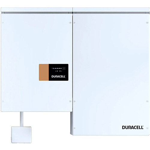 (image for) Duracell, D-5KW-14KWH, US LFP Residential Energy Storage System Includes EMS, CTs, ATS, 5KVA PCS, 14KWH storage, 10 Year warranty at 70% Capacity, pro-rated & 15 Year Power Controls. 