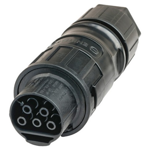 (image for) Enphase, QD-CONN-10F, Female field-wireable AC connector for Raw QD Cable; pack of 10 connectors