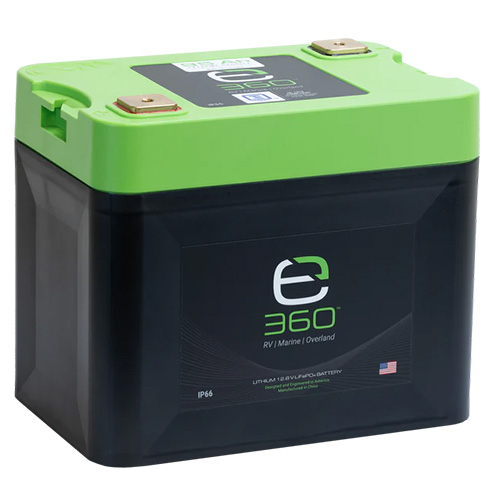 (image for) Expion360, EX-G24-95XDP, E360 95 Ah G24 Extreme-Density LiFePO4 Deep Cycle Battery