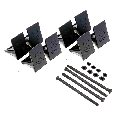 (image for) Expion360, EX-EX2-TDS-3, E360 EX2 3-Battery Tie Down Add-On Kit. Compatible with EX2 Edge series batteries. An EX2 base mounting kit is required for any Add-On kit.