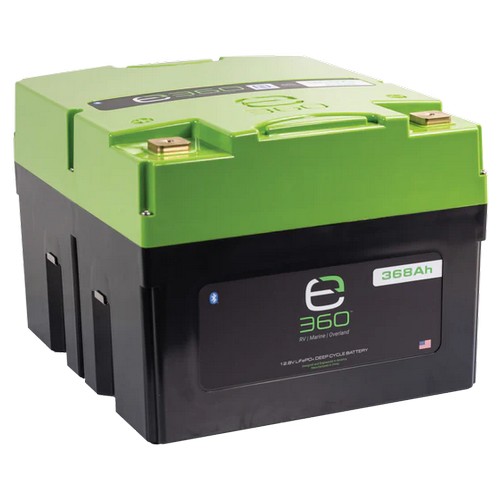 (image for) Expion360, EX-EX1-12368-B, E360 12.8V 368Ah LiFePO4 Deep Cycle Battery with Bluetooth.