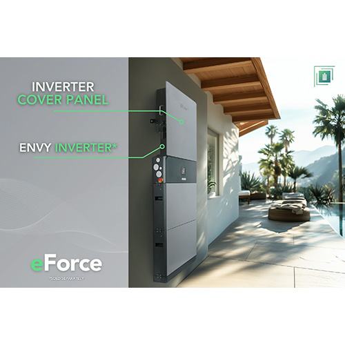 (image for) Fortress Power, eForce Cover, Inverter Front Panel Cover