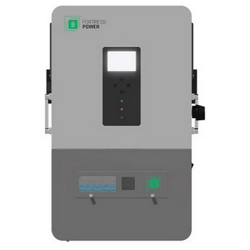 (image for) Fortress Power, EV 6500-S Offgrid inverter, Max 13KW PV array; 120/240V single and split phase, 50/60HZ, IP 20 indoor, 5 year warranty, breakers included