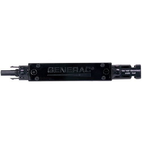 (image for) Generac, RS802, SnapRS Gen 2 - Inline PV Disconnect for NEC 2017 PV Rapid Shut Down Compliance, generation 2. 15A Max input. Must be installed with the Generac PV Link