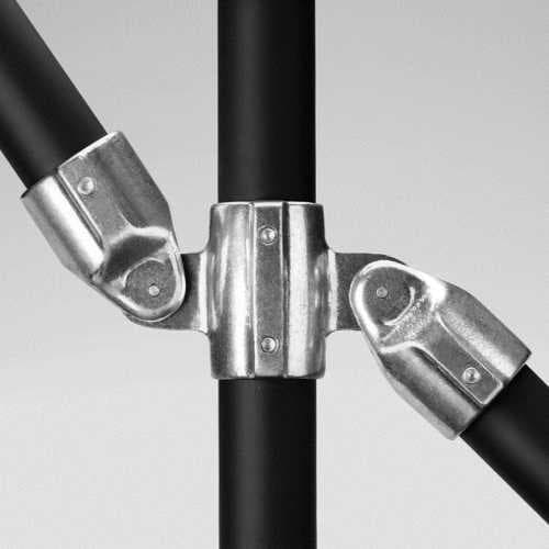 (image for) Hollaender, 19-98, Adjustable Reduce Cross Assembly, Hollaender (19-98) 2" x 1 1/2", AL-MG
