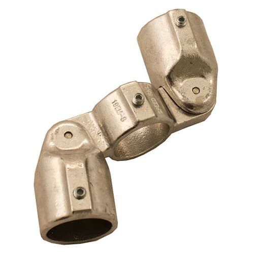 (image for) Hollaender, 19E-8, Double Adjustable Socket Tee, 1 1/2", AL-MG