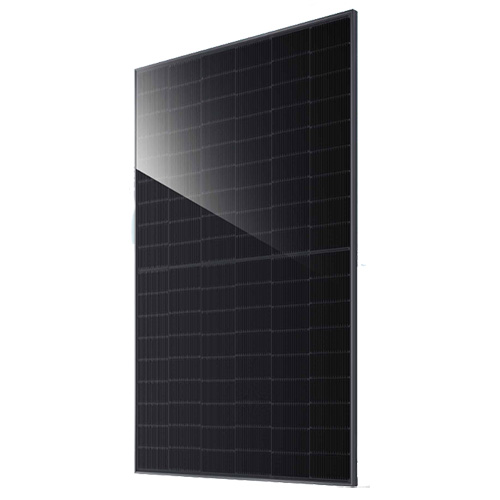 (image for) JA Solar, JAM54D41-440/MB, 440W Bifacial PV Module, 1200mm (~47.2") PV Wire, MC4-EVO2, 30mm Black Frame, Black Back Sheet, BOB, 108 16BB MBB Half-Cell, Mono N-Type, 1500VDC, No PTC, 25/30 Warranty