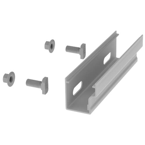 (image for) K2 Systems, 4000051-US, Rail Connector CR 44-X, Set, Mill