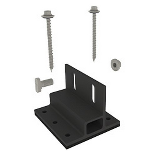 (image for) K2 Systems, 4000165, Splice Foot XL Kit, w/Everseal, Dark; (T-Bolt and 2 Screws)