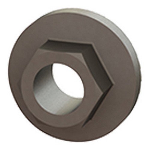 (image for) K2 Systems, 4000573, Hex Flange Nut Serr, SS, M10, 1/2" Socket