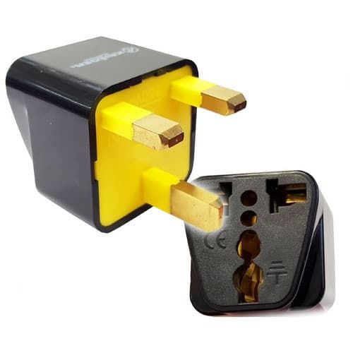 (image for) Krieger, KR-UKB4, Universal to British Plug Adapter 4pack