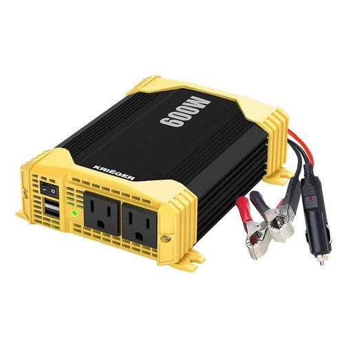 (image for) Krieger, KR600, 600W 12VDC Power Inverter