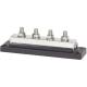 Blue Sea Systems, 2104, PowerBar 600A BusBar - Four 3/8"-16 Studs