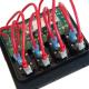 Blue Sea Systems, 4304, WeatherDeck 12V DC Waterproof Fuse Panel - Gray 4 Positions